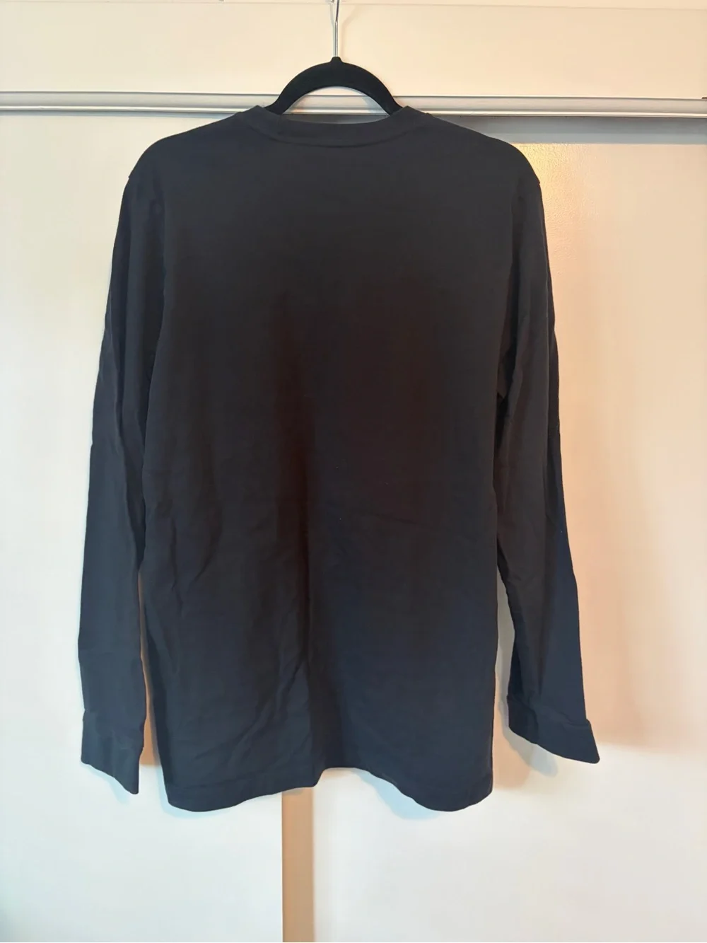 adidas Black Long-Sleeve 'The Ville' Graphic Tee